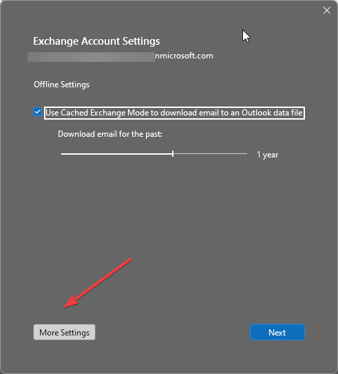 More settings