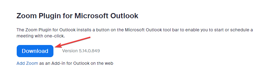 Plugin outlook zoom outlook plugin not working