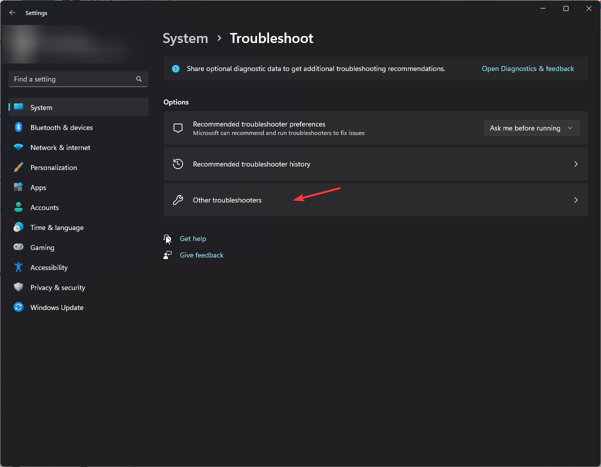 Troubleshooter 