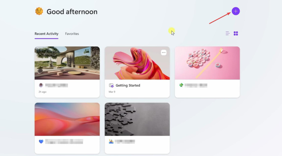 new project loop