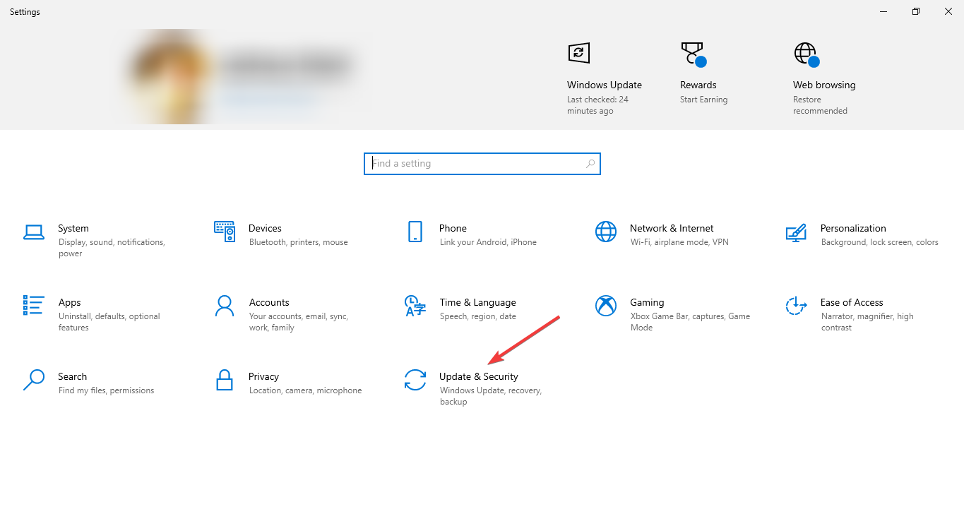 Update & Security