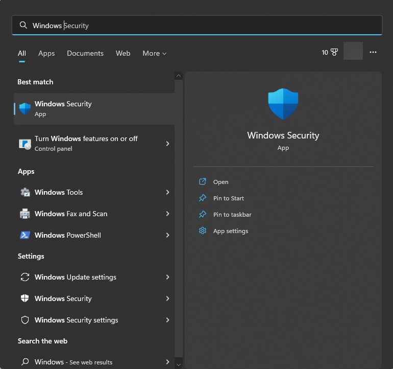 Windows Security open cant delete mountuup folder