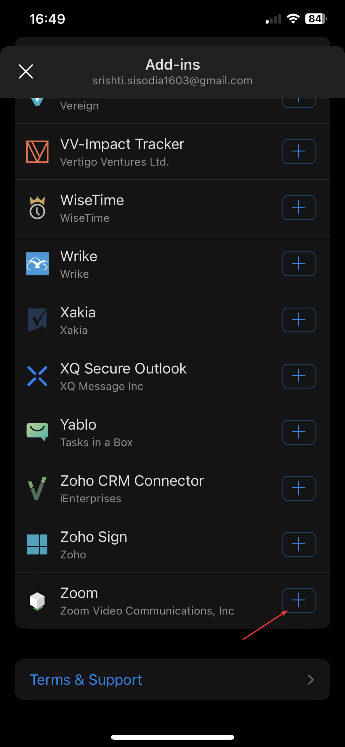 ZOOM ADDIN MOBILE
