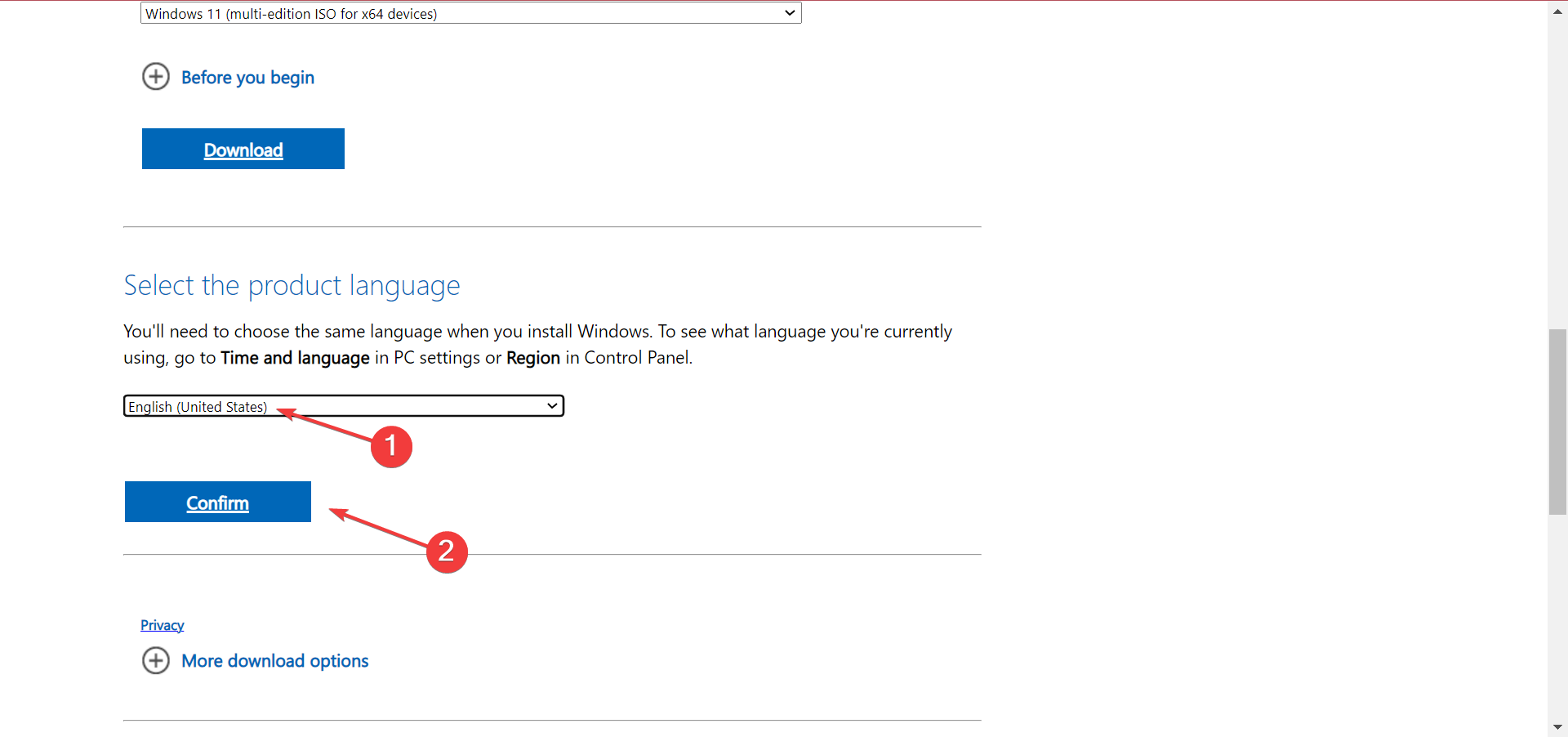 language