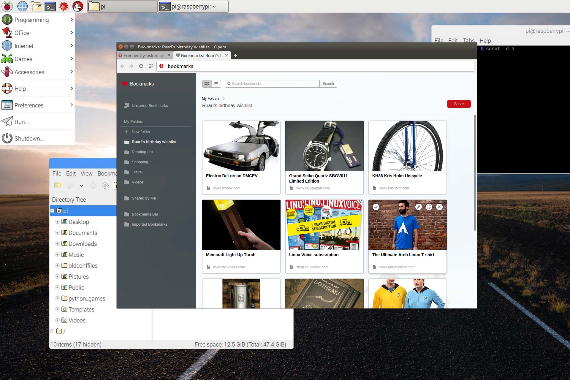 opera for raspberry pi