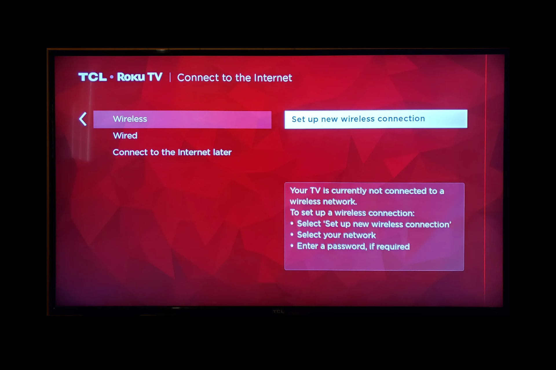 vertical red lines on TV