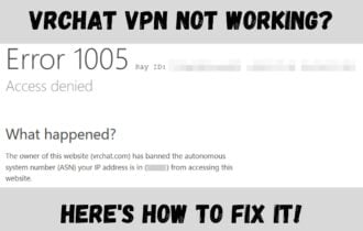 vrchat not working with vpn