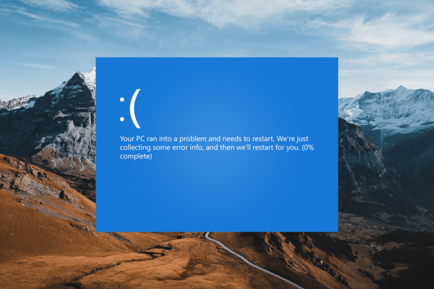 Blue Screen of Death