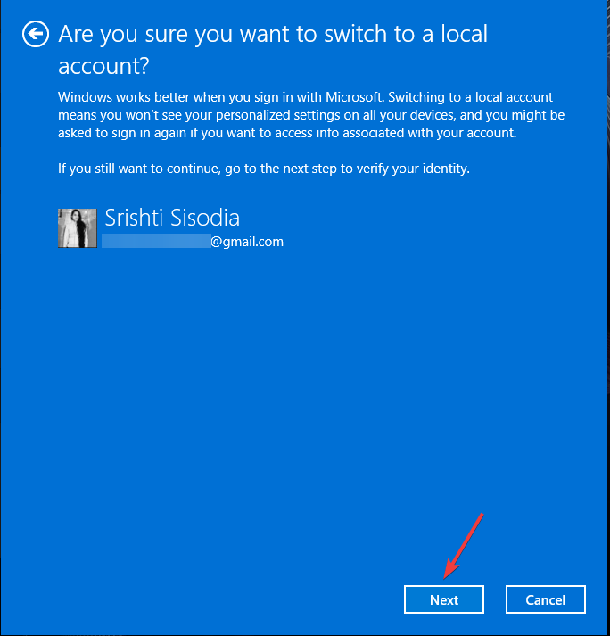 Click Next 0x801c0451 