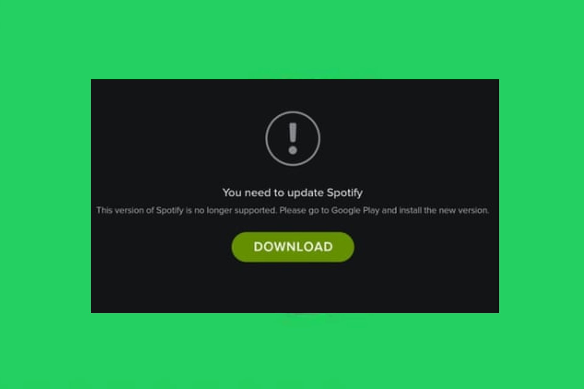 spotify keeps crashing