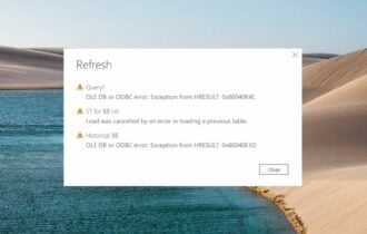0x80040e4e