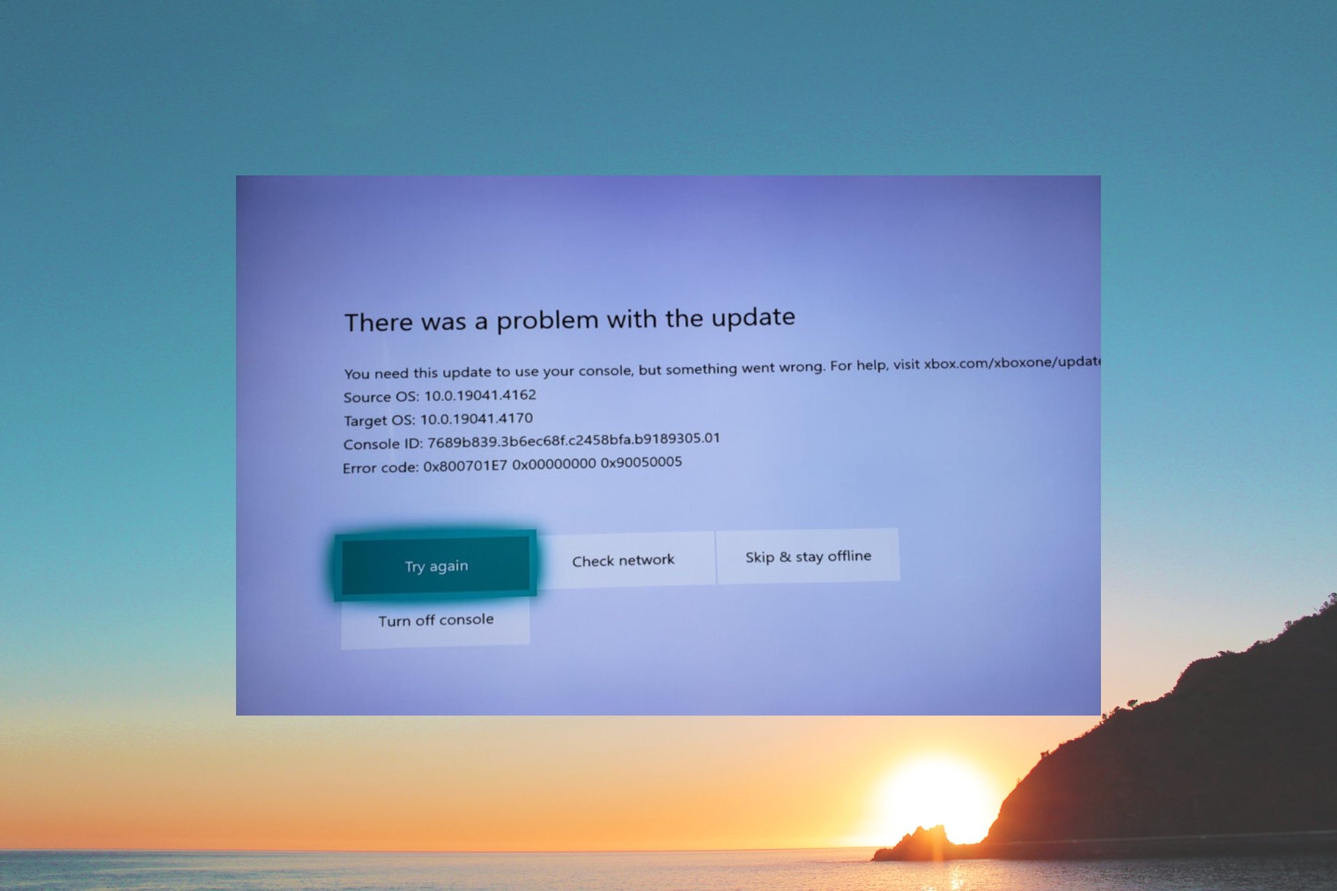 How to fix 0x800701e7 xbox error