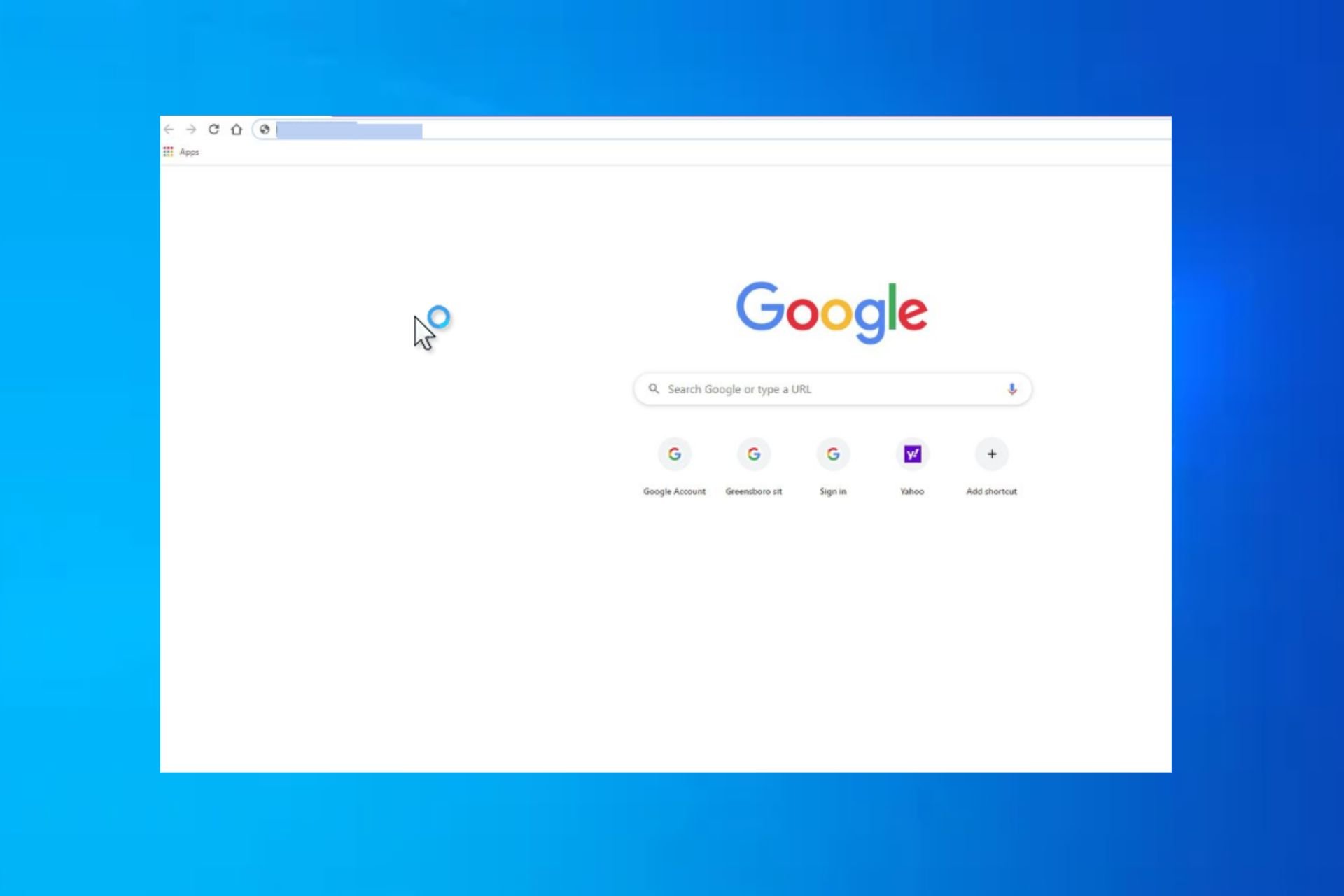 mouse cursor flickering windows 10