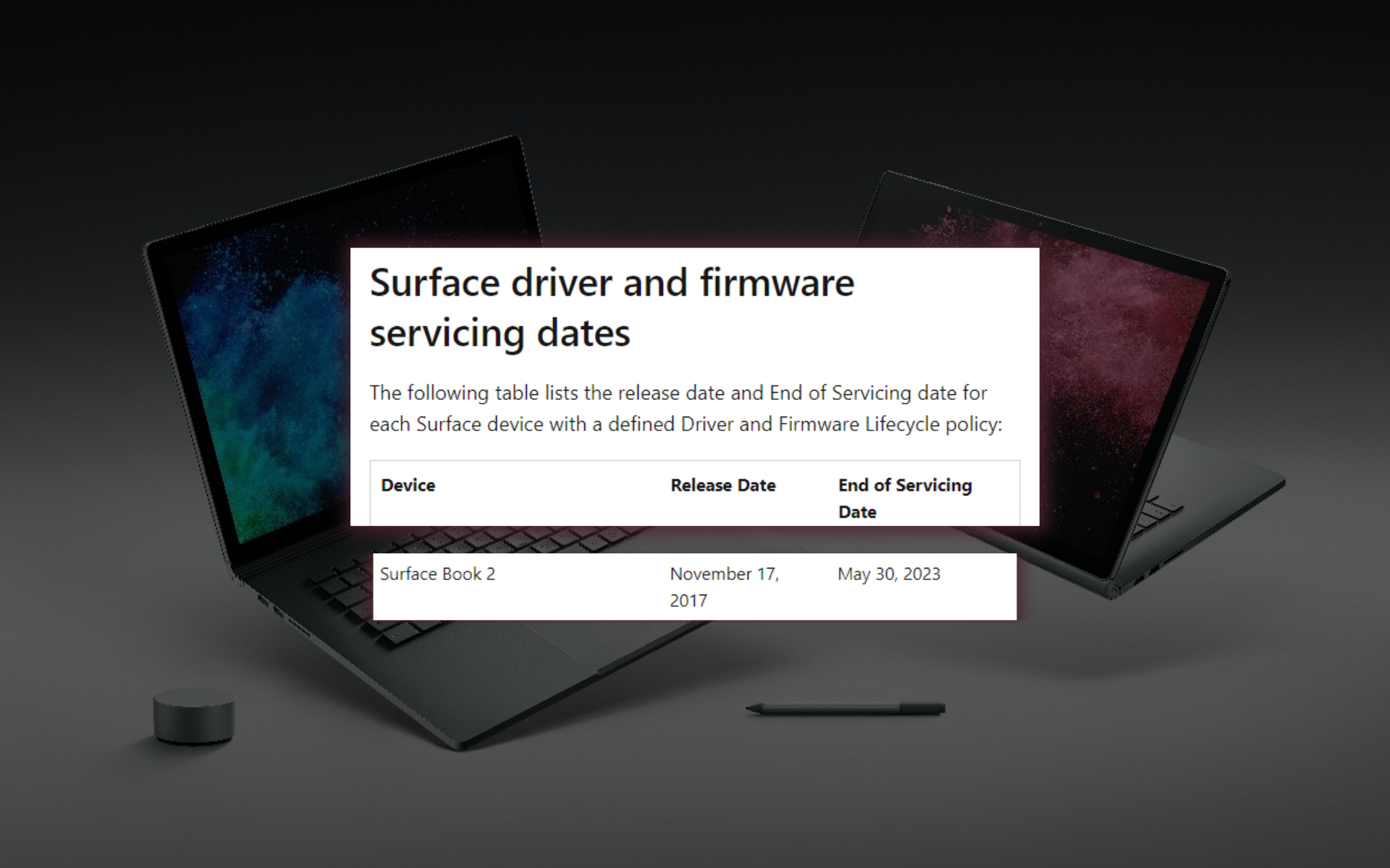 Remember Surface Book 2? Well, we’ve got some bad news