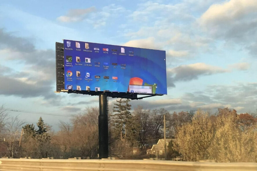 windows 11 bilboard
