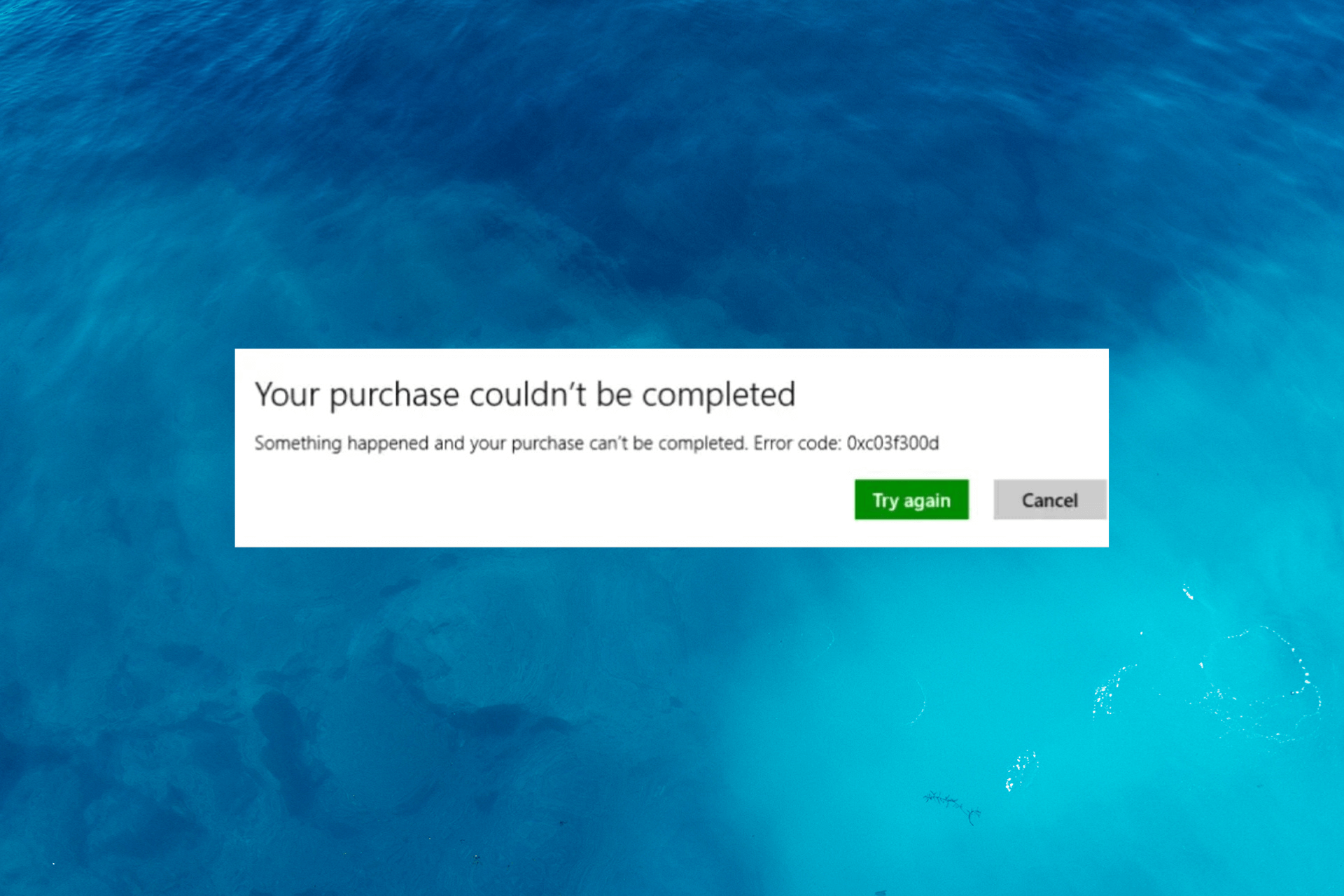 0xc03F300D Microsoft Store Error How to Fix It (1)