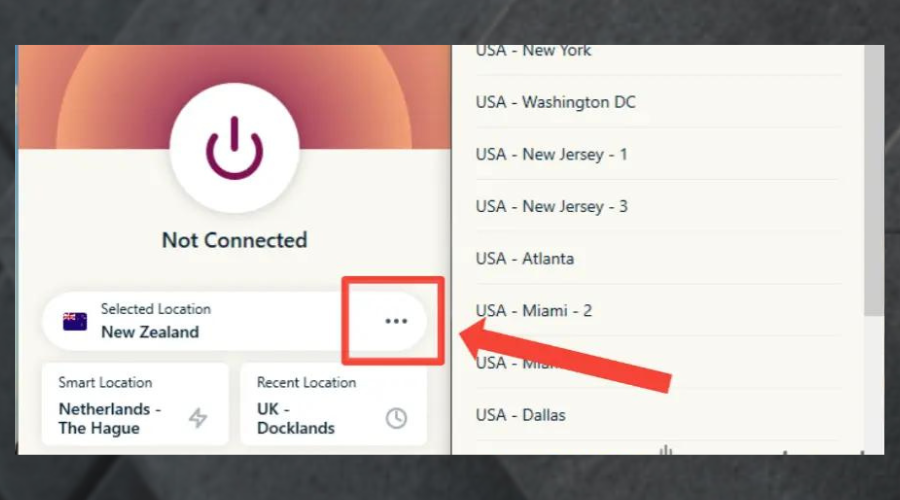 connect to expressvpn