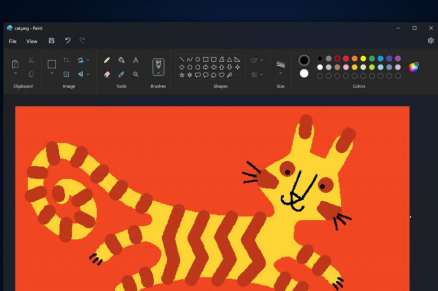 paint dark mode