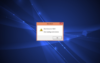Runtime Error 8020