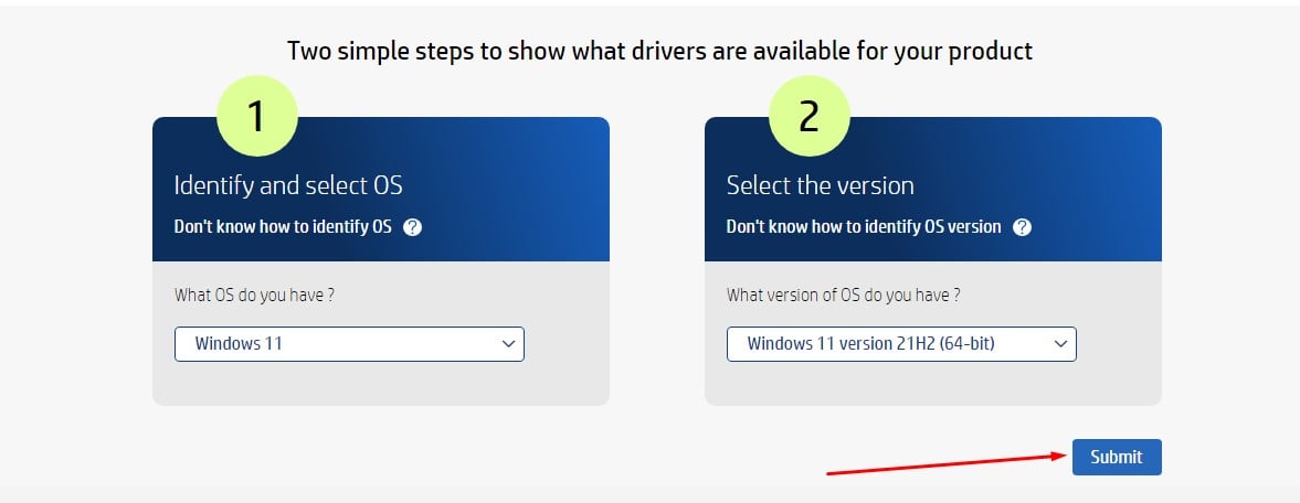 select os version