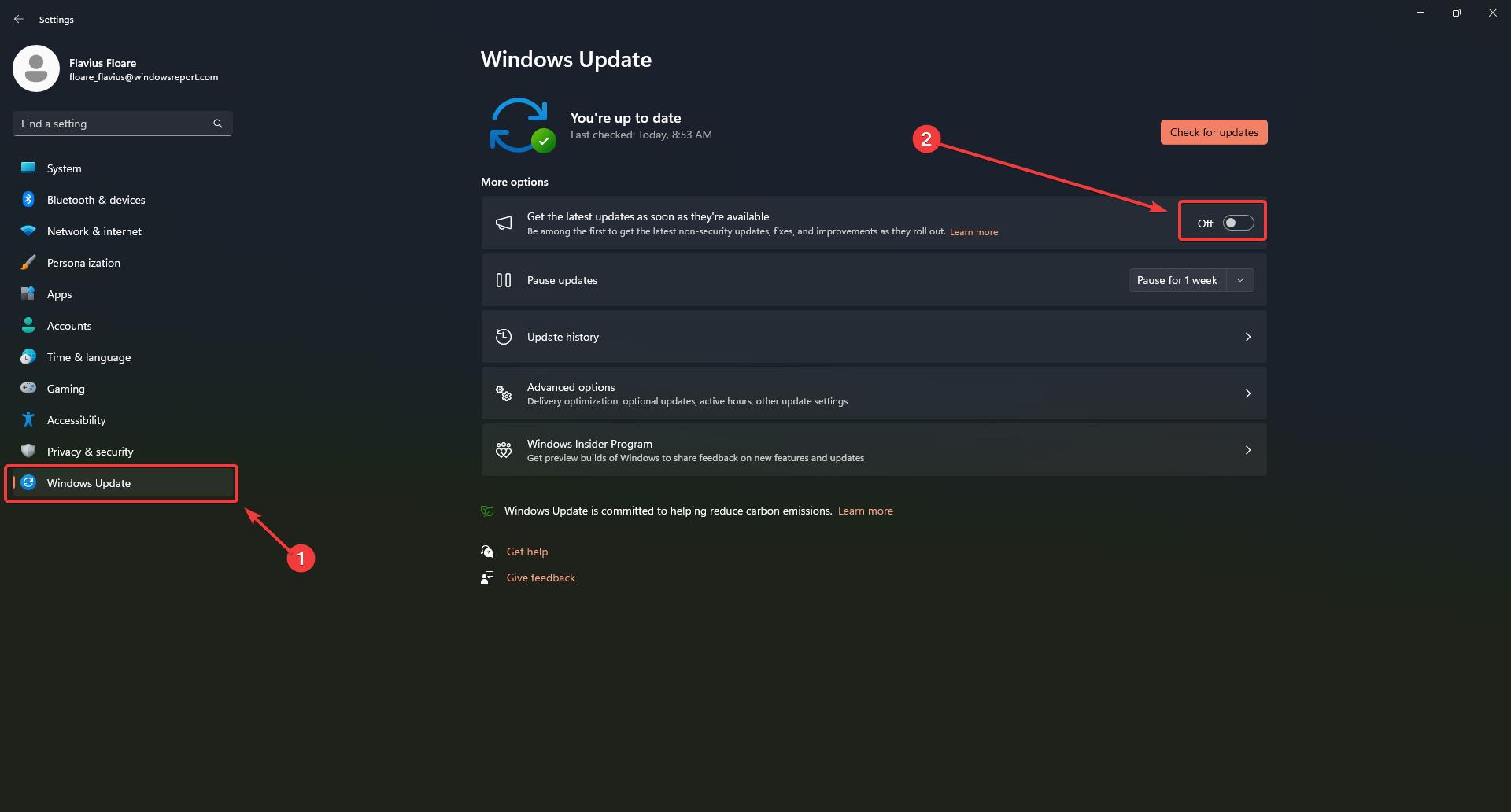 forced bios update windows 11