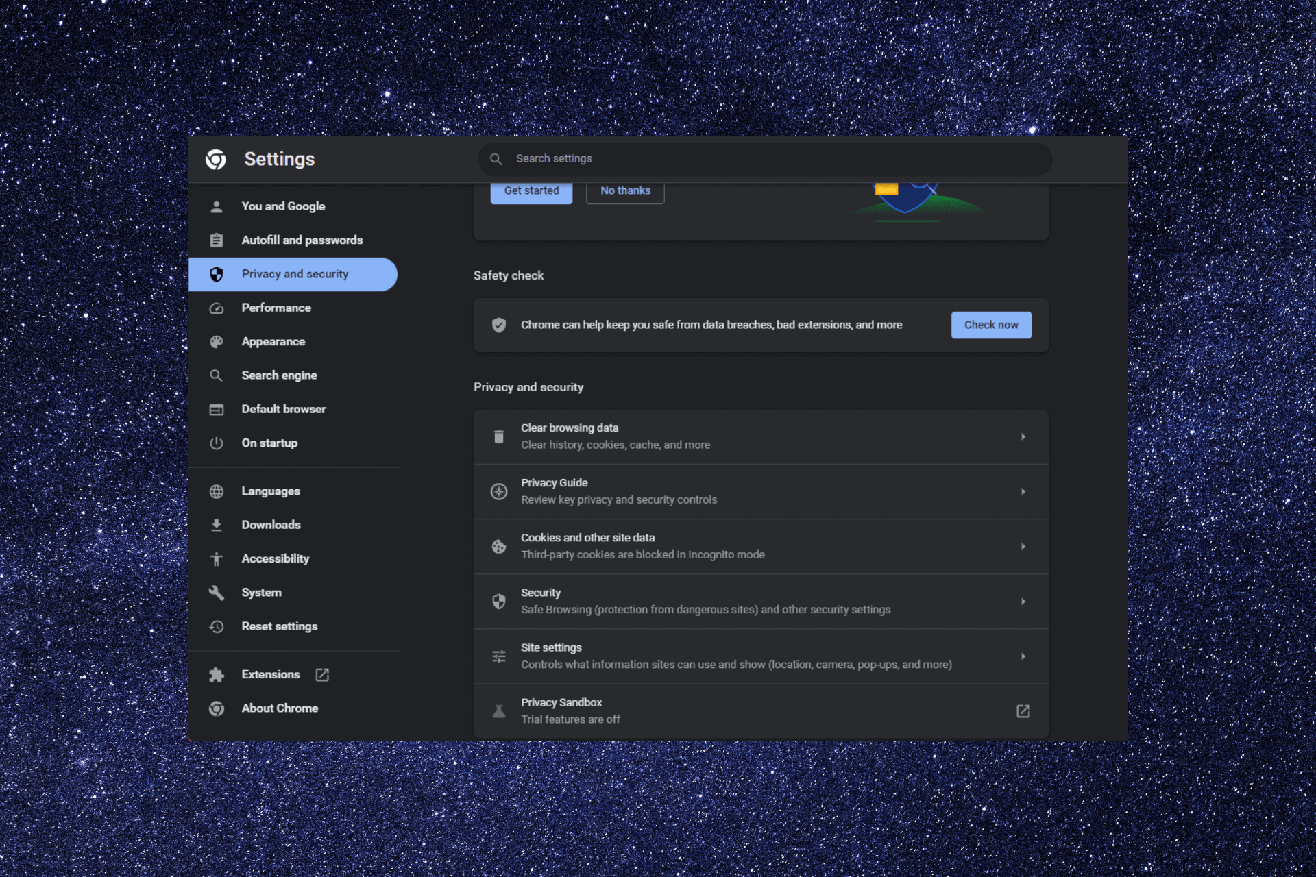 Facebook not working on Chrome