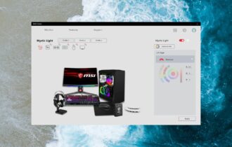 MSI Mystic Light Not Working