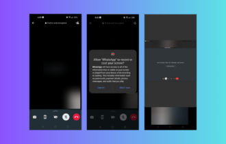 Screen Share Through WhatsApp Web