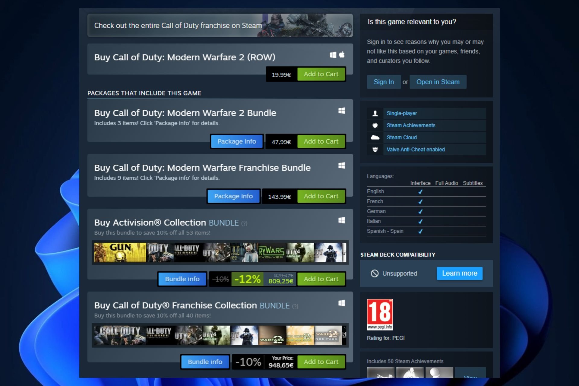 call of duty modern warfare 2 safe mode