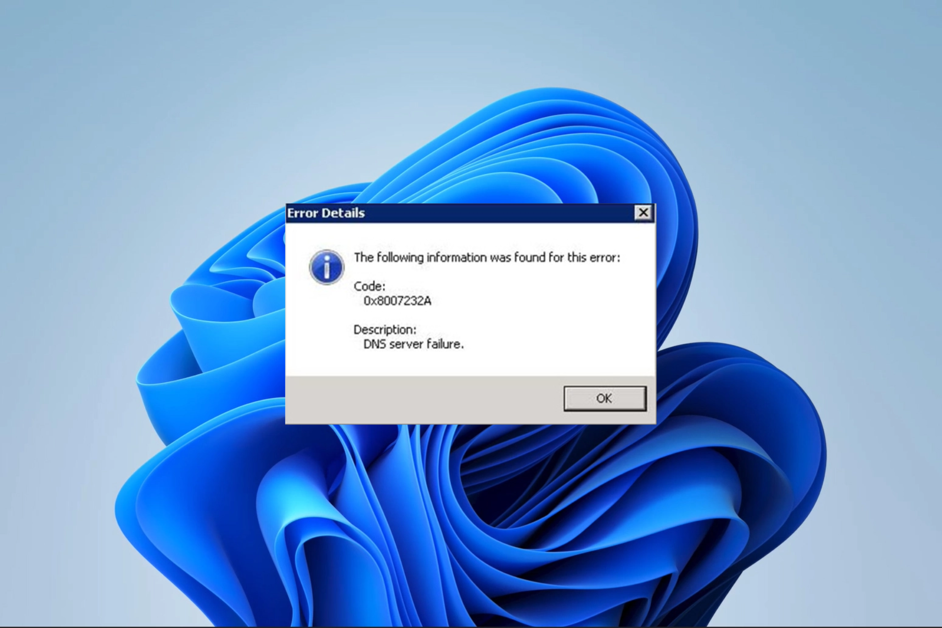 DNS Server Failure 0x8007232A: 3 Methods to Fix It