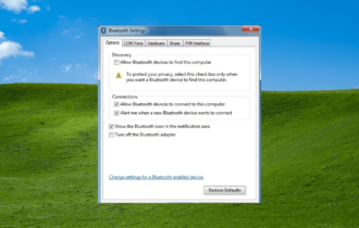 bluetooth device not discoverable windows 7