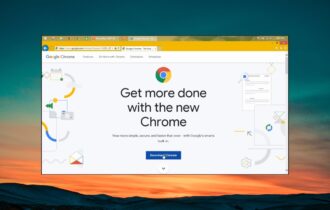 internet explorer not downloading chrome