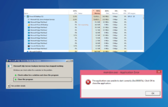 fix msmdsrv.exe errors