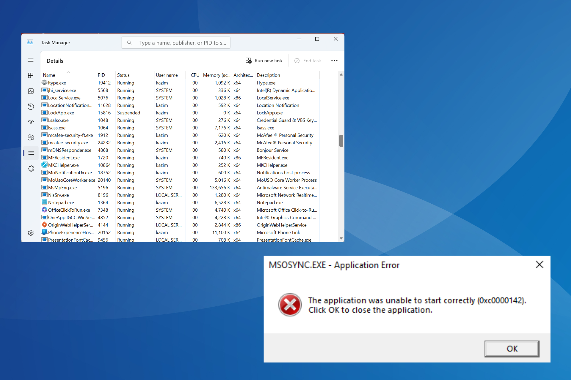 all about msosync.exe