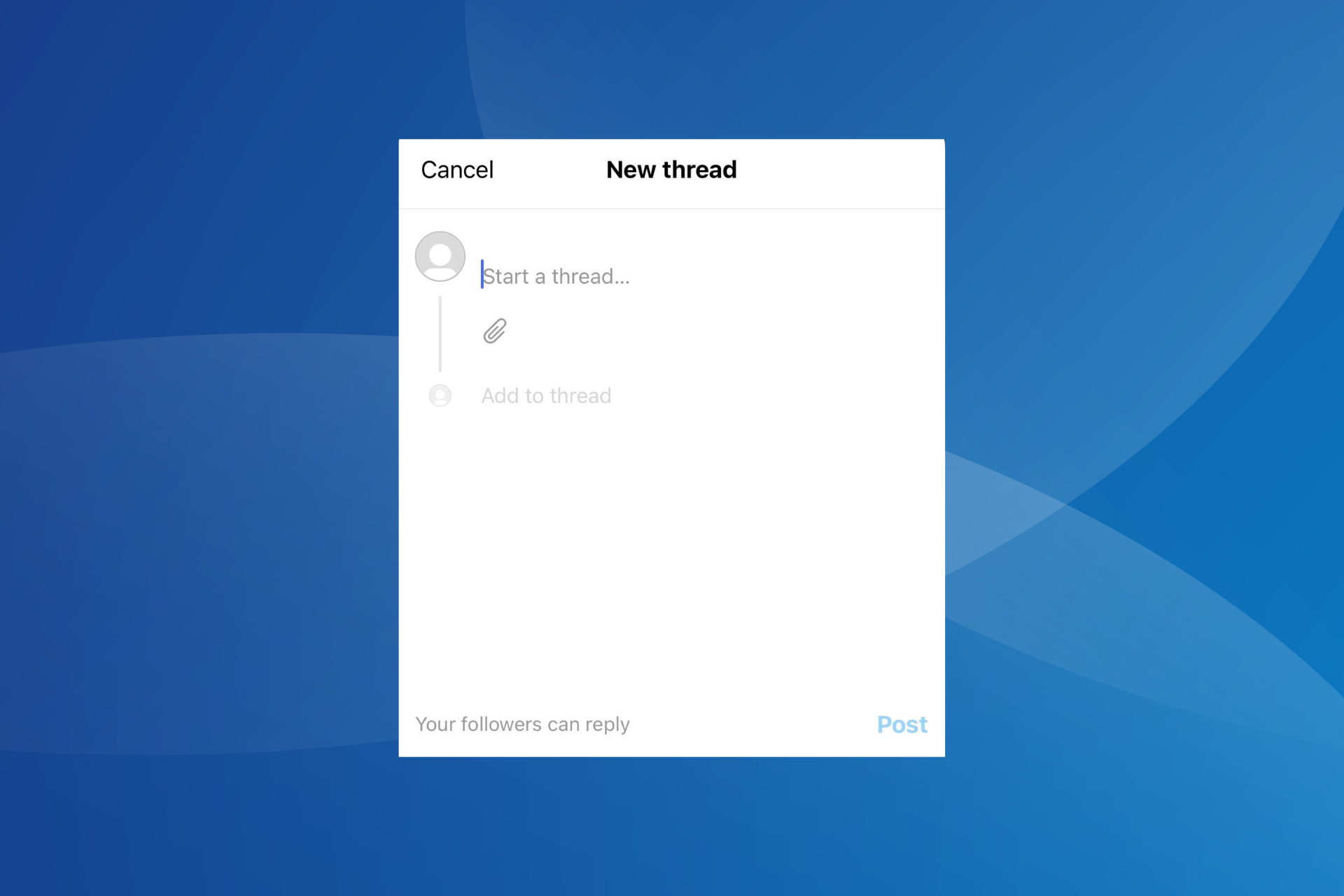 fix threads app not working