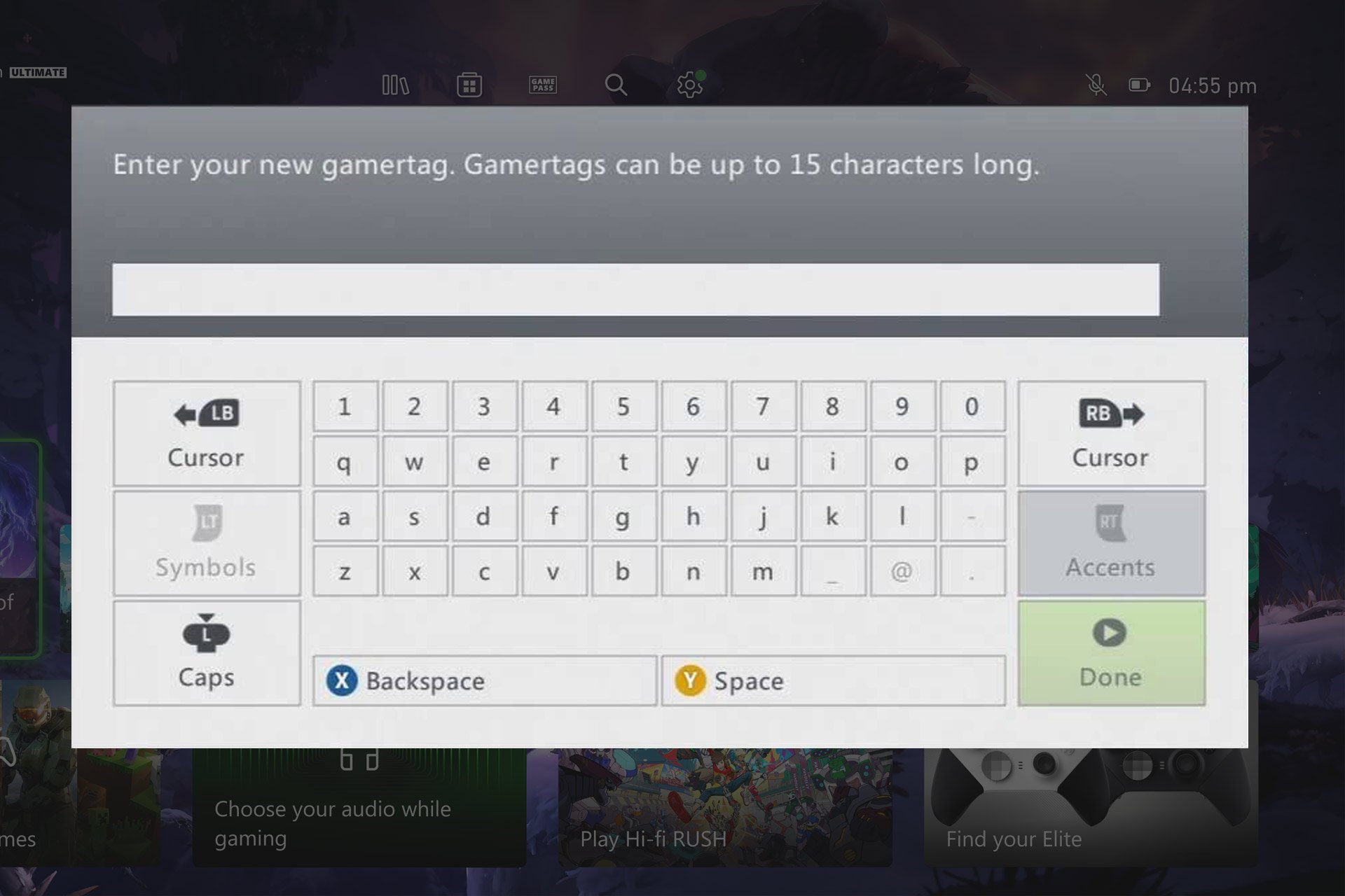 use phone as keyboard for xbox