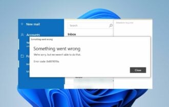 Fix 0x8019019a