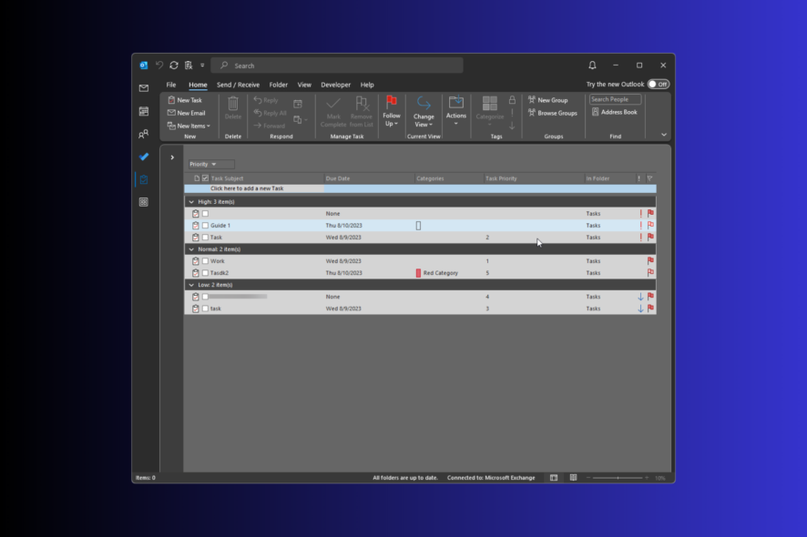 Create, Add & Customize Priority Fields in Outlook