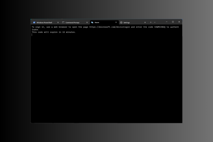 Open Windows Terminal Windows 11