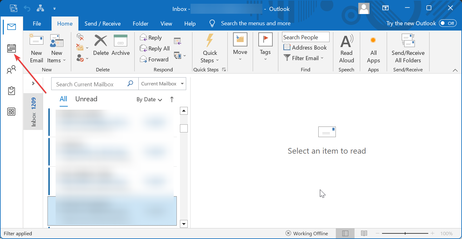 calendar icon