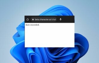 Fix character ai rate exceeded