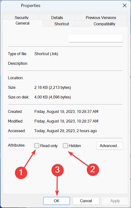 disable attributes to fix epson easy photo print not working