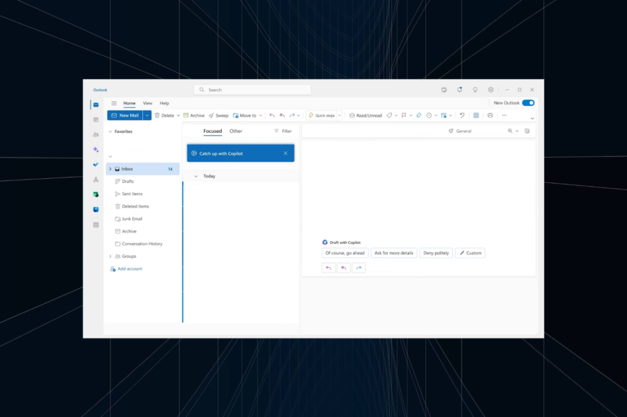 learn how to enable copilot in outlook