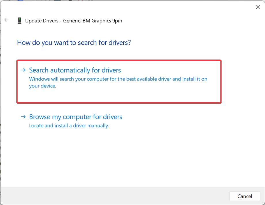 search automatically