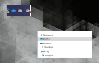 fix onedrive opens two instances in Windows