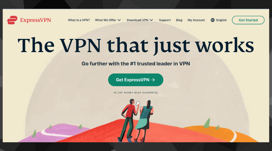expressvpn download page on official website