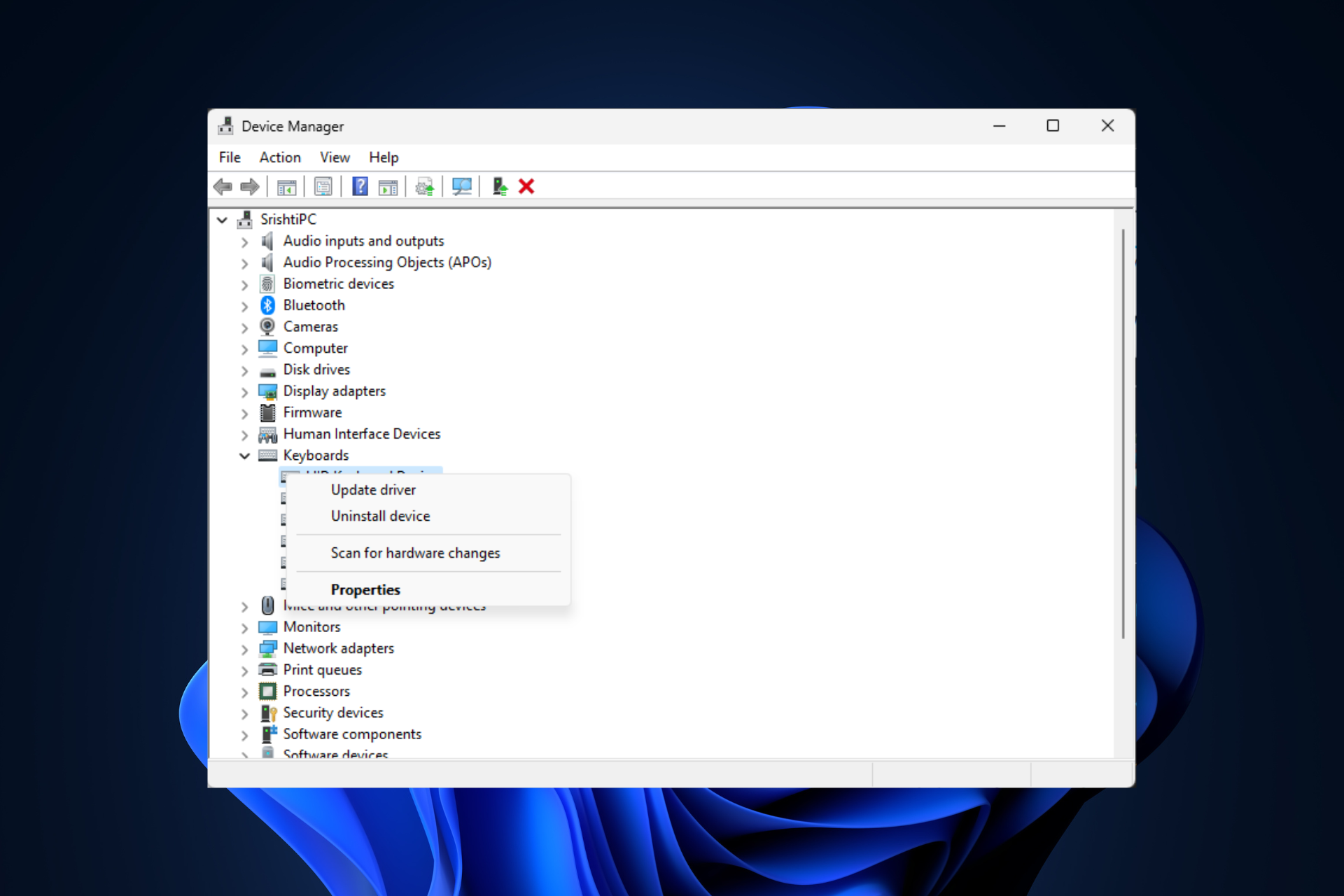 Spacebar, Enter, and Backspace Not Working on Windows 11