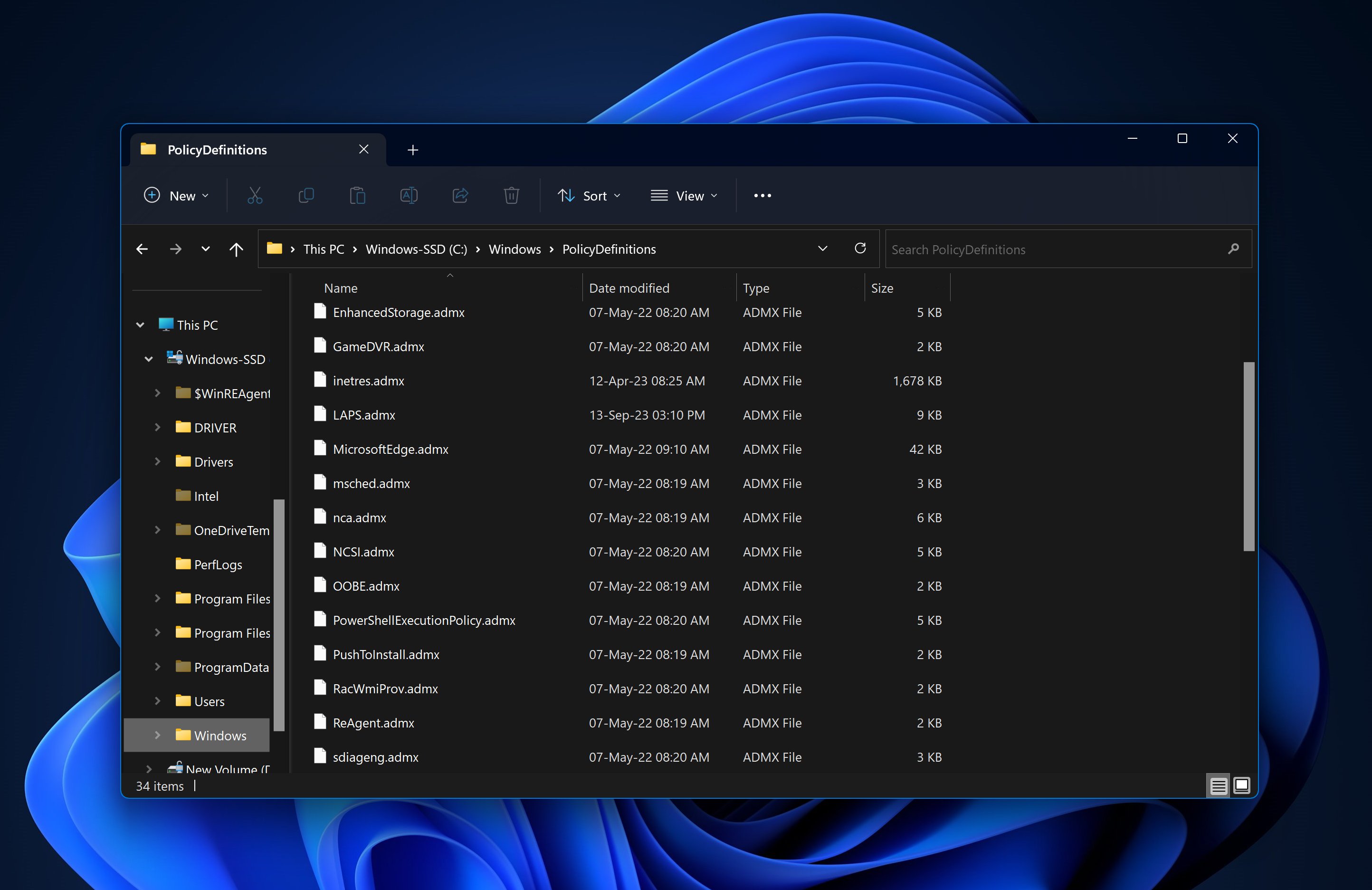 windows 11 admx