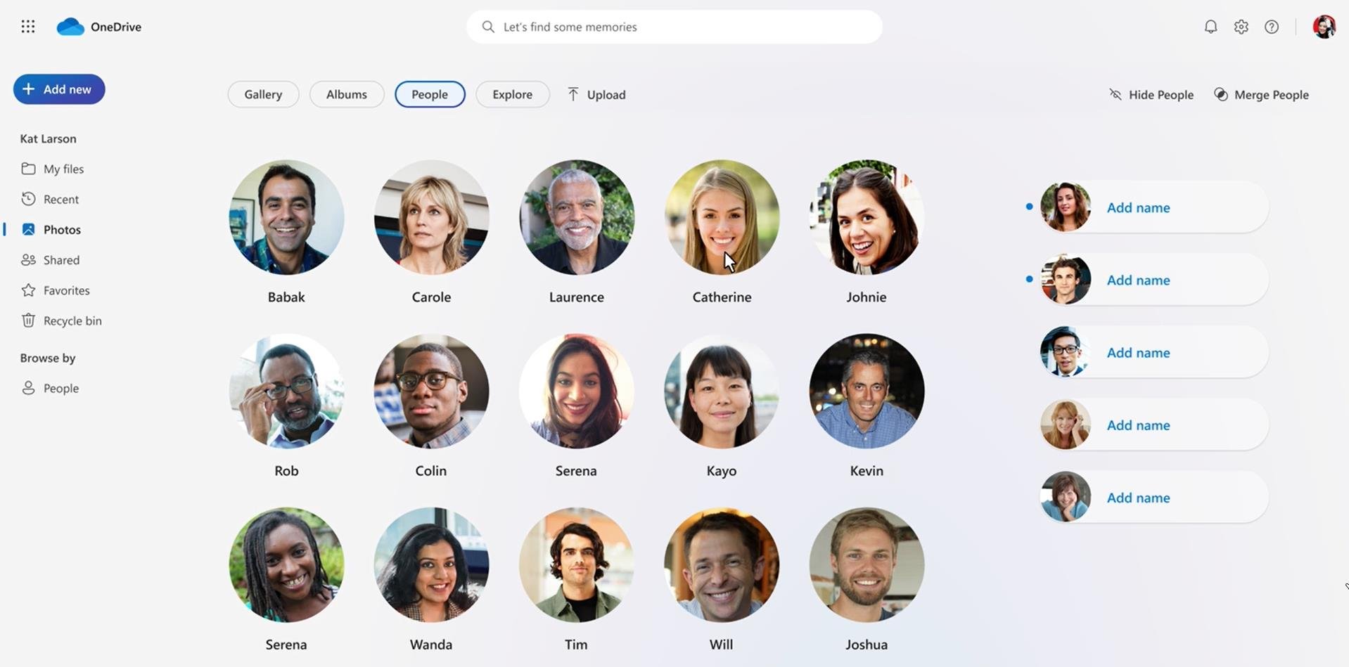 onedrive improved search