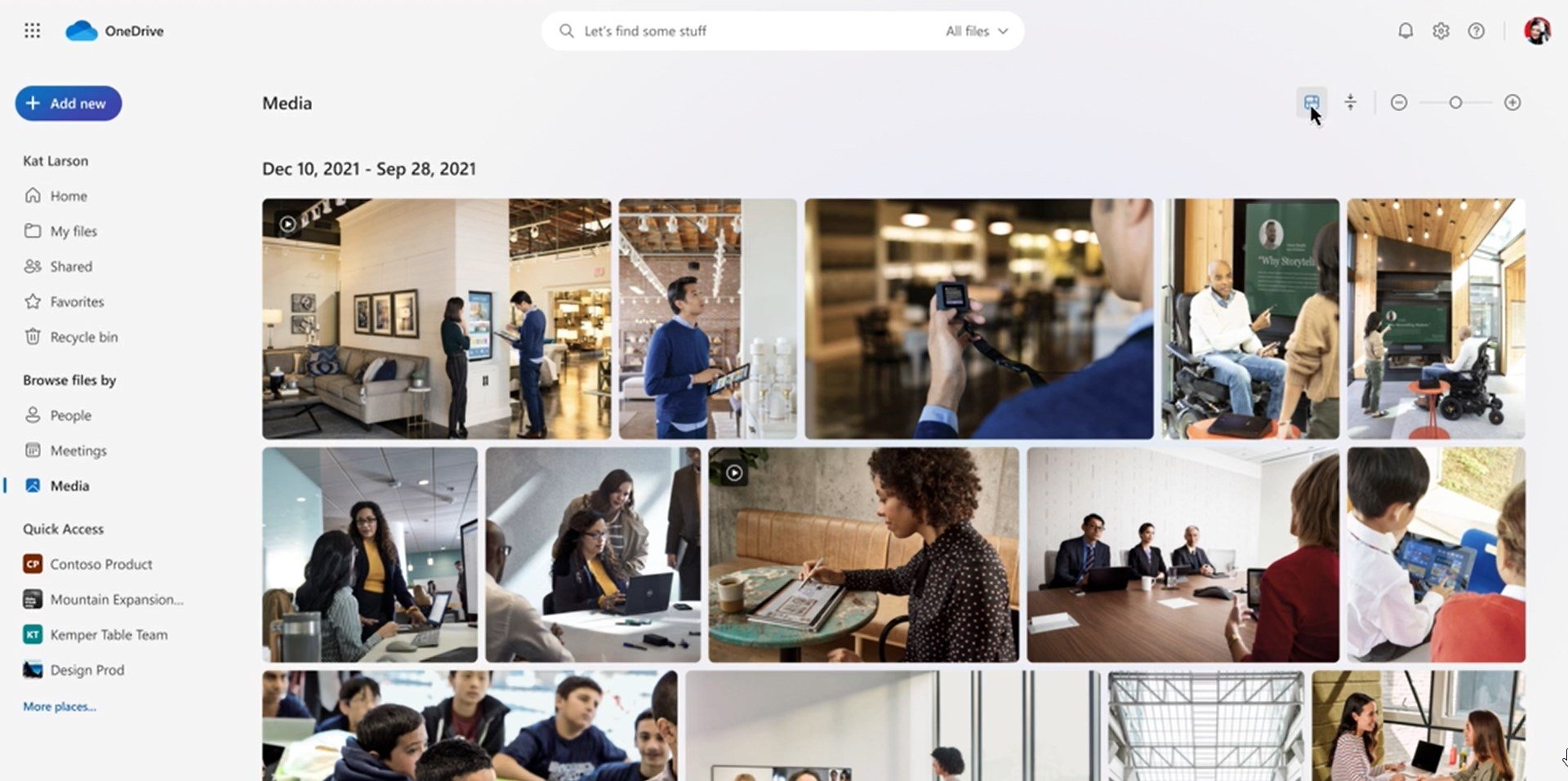 onedrive features list